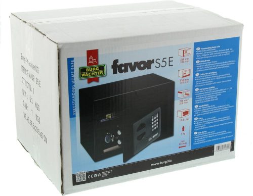 Seif mobila BurgWächter® FavorS5E electronic 250x350x250 mm