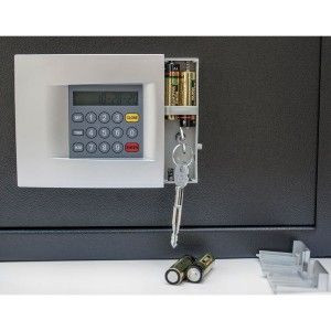Seif perete BurgWächter® Point PW2E electronic 220x340x140 mm 
