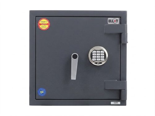 Seif certificat antiefractie antifoc Ellit® King50 electronic 500x51x510 mm EN1143/EN2/30P