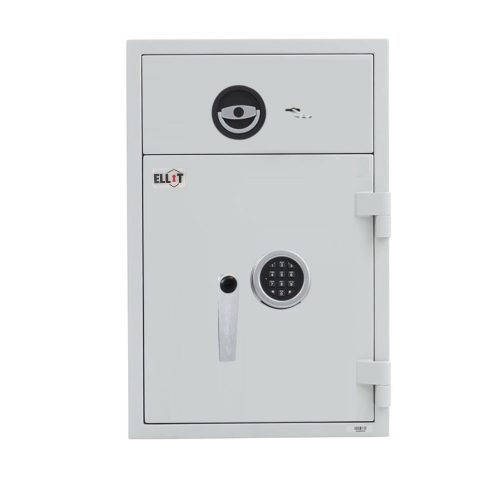 Seif certificat sertar transfer Ellit® DepoPro65 cheie/electronic 670x440x550 mm EN1143/D1 – sertar fata