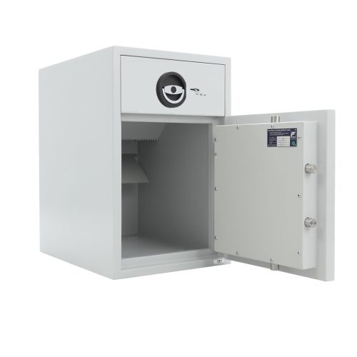 Seif certificat sertar transfer Ellit® DepoPro65 cheie/electronic 670x440x550 mm EN1143/D1 – sertar fata