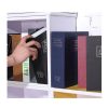 Caseta valorica tip carte Ellit® ENGLISH mare 240x155x55 mm negru cheie