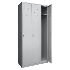 Vestiar metalic Ellit® COMPACT 3 uși 1800x890x450 mm