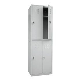 Vestiar metalic Ellit® COMPACT My 2x2 uși 1800x600x450 mm