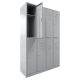 Vestiar COMPACT My 4x2 uși 1800x1175x450 mm
