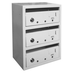  Cutie postala bloc Ellit® VIENA3 UNIT 1x3 usi 330x250x160 mm