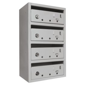   Cutie postala bloc  Ellit® VIENA4 UNIT 1x4 usi 435x250x160 mm