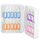 Caseta cheie Ellit® KEY20 cu brelocuri incluse 200x160x75 mm alba