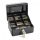Caseta bani Ellit® CASH1 80x150x120mm negru