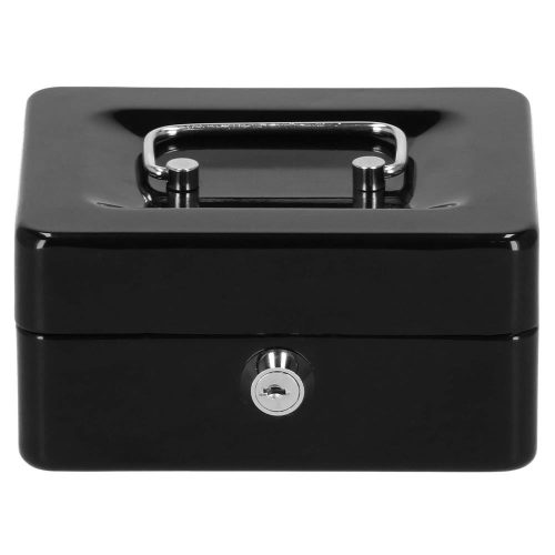 Caseta bani Ellit® CASH1 80x150x120mm negru
