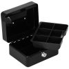 Caseta bani Ellit® CASH1 80x150x120mm negru