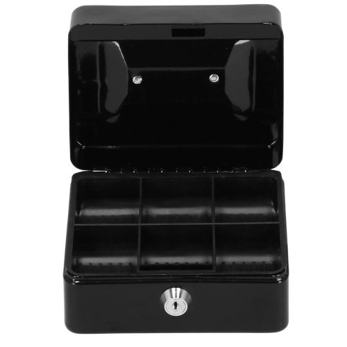 Caseta bani Ellit® CASH1 80x150x120mm negru