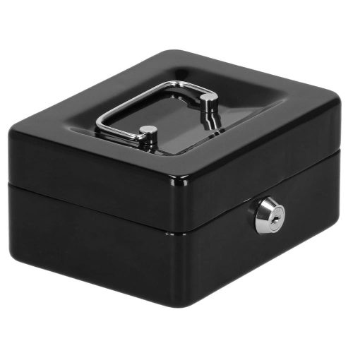 Caseta bani Ellit® CASH1 80x150x120mm negru