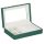 Depozitar bijuterii Ellit® CARE5 piele ecologica 55x235x140 mm verde 