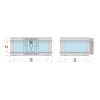 Caseta antifoc Ellit® BasiLock210 cheie 354x282x154 mm negru