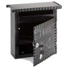 Cutie postala de gard Picco® Nero 270x260x90 mm