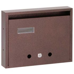 Cutie postala exterior Picco® Martos 270x370x60 mm maro