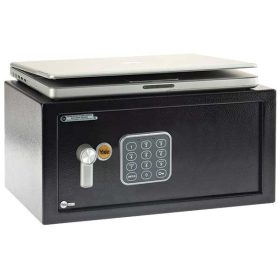   Seif laptop mobila Yale® YLV/200/DB electronica 200x430x350 mm