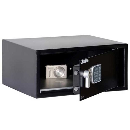 Seif laptop mobila Yale® YLV/200/DB electronica 200x430x350 mm