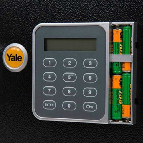 Seif mini mobila Yale® YSG/250/DB electronica/led 200x310x200 mm