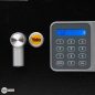   Seif hotel mobila Yale® YSG/250/DB electronica/led 250x350x250 mm